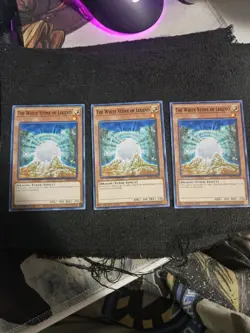 X3 Yugioh The White Stone of Legend LDS2-EN004 Common 1st Edition - Image 1