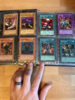 Vintage Yu-Gi-Oh Card Collection 2 Binders Worth Almost Full Some 1st Edition - Image 3