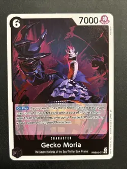 One Piece TCG Gecko Moria PRB02-013 Premium Booster -The Best- Vol. 2 Foil Rare - Image 1