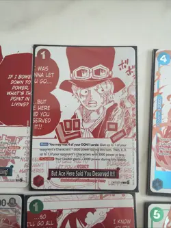 One Piece 3rd Anniversary Treasure Campaign Promo set of 9 ENGLISH OP13. - Image 3