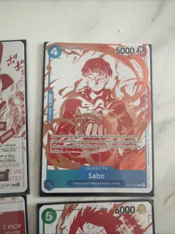 One Piece 3rd Anniversary Treasure Campaign Promo set of 9 ENGLISH OP13. - Image 4