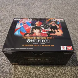 One Piece TCG OP-09 Emperors in the New World Booster Box New & Unsealed - Image 1