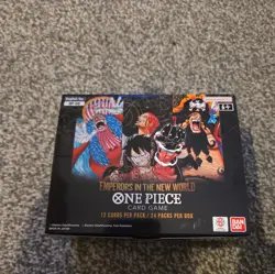 One Piece TCG OP-09 Emperors in the New World Booster Box New & Unsealed - Image 2