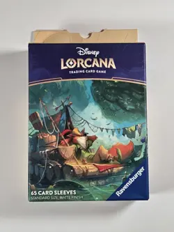 Disney Lorcana TCG Card Sleeves 65ct - Robin Hood Into the Inklands Official - Image 1