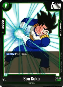 Dragon Ball Super Son Goku FB01-085 Regular Common Card - Image 1
