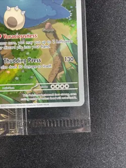 Snorlax 051 SVP: Scarlet & Violet 151 Promo Card Holo Black Star NM SEALED!! - Image 5