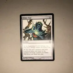 MTG Aether Vial ~ Darksteel Artifact ~ Magic The Gathering card - Image 1