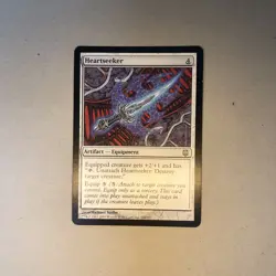 MTG Heartseeker ~ Darksteel Rare Equipment ~ Magic The Gathering Card - Image 1