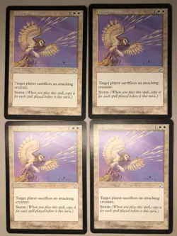 MTG 4x Wing Shards ~ Scourge Instant Playset ~ Magic The Gathering Card - Image 1
