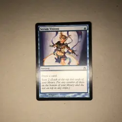 MTG Serum Visions ~ Fifth Dawn Sorcery ~ Magic The Gathering Card - Image 1