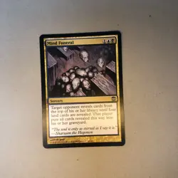 MTG Mind Funeral ~ Alara Reborn Sorcery ~ Magic The Gathering Card - Image 1