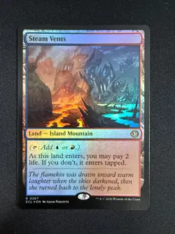 Steam Vents (FOIL) - Lorwyn Eclipsed (MTG) NM - Image 1