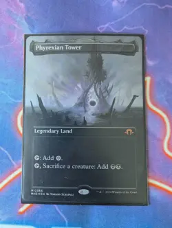 Phyrexian Tower - Foil - Borderless Modern Horizons 3 MTG - Image 1