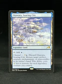 Otawara, Soaring City Kamigawa Neon Dynasty Regular #271 Legendary Land MTG - Image 1