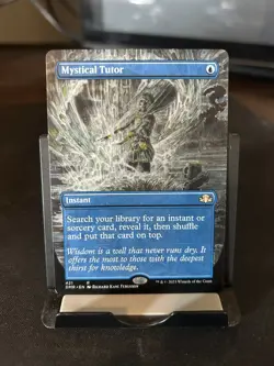 Mystical Tutor (Borderless) - Dominaria Remastered (DMR) #421 - Image 1