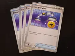 4x Energy Switch 115/132 x4 - Mega Evolution - Pokemon Playset - Image 1