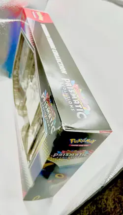 Pokemon TCG: Prismatic Evolutions Premium Figure Collection Factory Sealed Box - Image 3