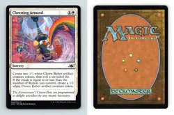 Clowning Around #006/244 MTG Unfinity 2022 Common TCG Card - Image 1