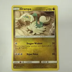 Drampa 51/70 : Uncommon Mint/Near Mint Pokemon Card TCG Dragon Majesty - Image 1