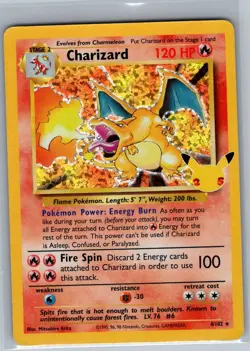 Charizard 4/102 Celebrations: Classic Collection - Pokemon Card - NM - Image 1