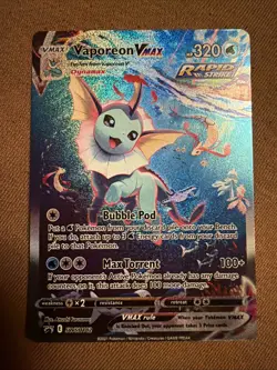 Vaporeon VMAX SWSH182 SWSH: Sword & Shield Promo Cards Holo - Image 1