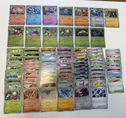 Pokemon Mega Evolution Bulk Card Lot of 83 - No Duplicates - 7 Holo, 6 Reverse - Image 1