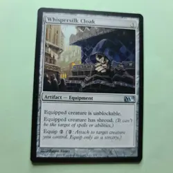 WHISPERSILK CLOAK | M11 | ENGLISH | MTG | NM | #C523 - Image 1