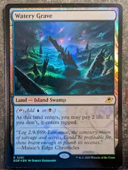 Watery Grave - Foil - Edge of Eternities (MTG) - Image 1