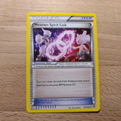 GLALIE + MEWTWO | SPIRIT LINK | TRAINER | Pokemon | EN | NM(-) #136 - Image 3