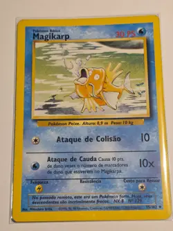 Magikarp (BS 35)●BASE SET●1999●PORTUGUESE●UNCOMMON●POKEMON●LP●C993 - Image 1