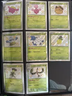 Pokemon TCG Paldean Fates Baby Shiny And Full art Set - Image 3
