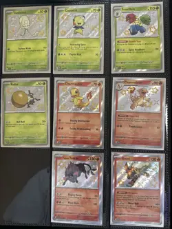 Pokemon TCG Paldean Fates Baby Shiny And Full art Set - Image 4