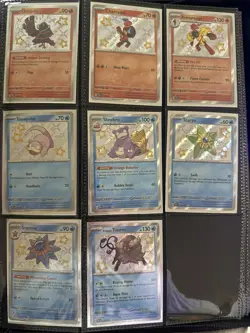 Pokemon TCG Paldean Fates Baby Shiny And Full art Set - Image 5