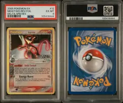 Pokemon Mewtwo 12/113 PSA 6 EX-MT EX Delta Species Reverse Holo Stamped 2005 - Image 3