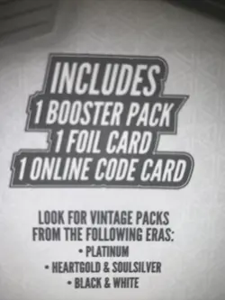 Pokemon Mystery Pack Chase VINTAGE Packs Seeded 1:5 Unweighted Sealed PlatinumU - Image 2