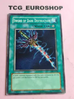 SWORD OF DARK DESTRUCTION ● YUGIOH ● SDY ● 2002 ● COMMON ● ENGLISH ●NM #27/08 - Image 1