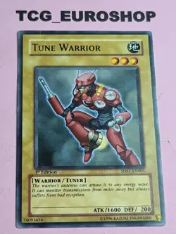 TUNE WARRIOR | YUGIOH | 5DS1 | 2008 | COMMON | 1st ED | NM(-) #142 - Image 1