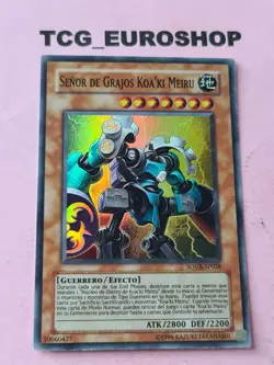 Koa'ki Meiru Rooklord ● YUGIOH ● SOVR ● SUPER RARE ● SPANISH ● NM ● #2638 - Image 1