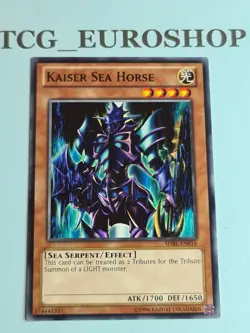 Kaiser Sea Horse ● YUGIOH ● SDBE ● 2013 ● COMMON ● ENGLISH ● NM #2907 - Image 1