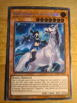 Valkyrie Brunhilde●YUGIOH●SHVA●2018●SECRET RARE●PORTUGUESE●1st ED●NM●07097 - Image 1