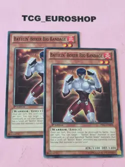 BATTLIN' BOXER VEIL (×2) | YUGIOH | PRIO | COMMON | 2014 | NM #94 - Image 1