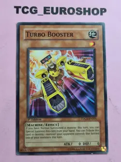 TURBO BOOSTER ● YUGIOH ● TDGS ● 2008 ● ENGLISH ● COMMON ● LP/NM ● #137 - Image 1