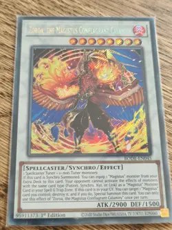 Zoroa, the Magistus Conflagrant Calamity●YUGIOH●BODE●SER●ENGLISH●1st●NM #10253 - Image 1