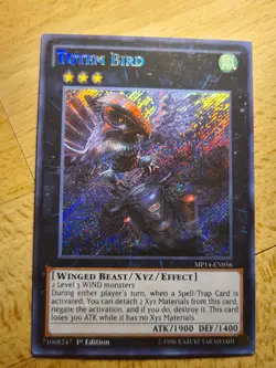 Totem Bird●YUGIOH●MP14●2014●SECRET RARE●PORTUGUESE●1st ED●NM #07152 - Image 1