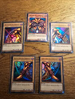 Exodia the Forbidden One●FULL SET●YGLD●2015●YUGIOH●ULTRA RARE●GERMAN●NM●34100 - Image 1