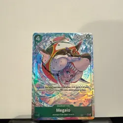 Megalo EB04-018 R ALT ART The Azure Seas Seven One Piece CCG ENGLISH OP14 - Image 1