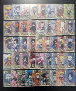 Naruto Kayou TGR 001-044 Completed Set Chibi Naruto Sasuke Near Mint Cards - Image 1