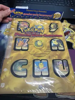 Pokemon Pikachu World Collection 2000 Original Packaging sealed 9 Card Promo Set - Image 1