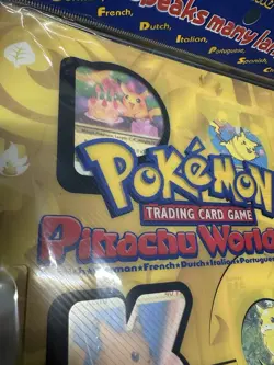 Pokemon Pikachu World Collection 2000 Original Packaging sealed 9 Card Promo Set - Image 2