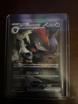 Pokemon TCG N's Zoroark EX Journey Together Sir Fresh Mint, 185/159 - Image 2
